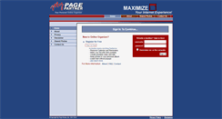 Desktop Screenshot of mypagepartner.com